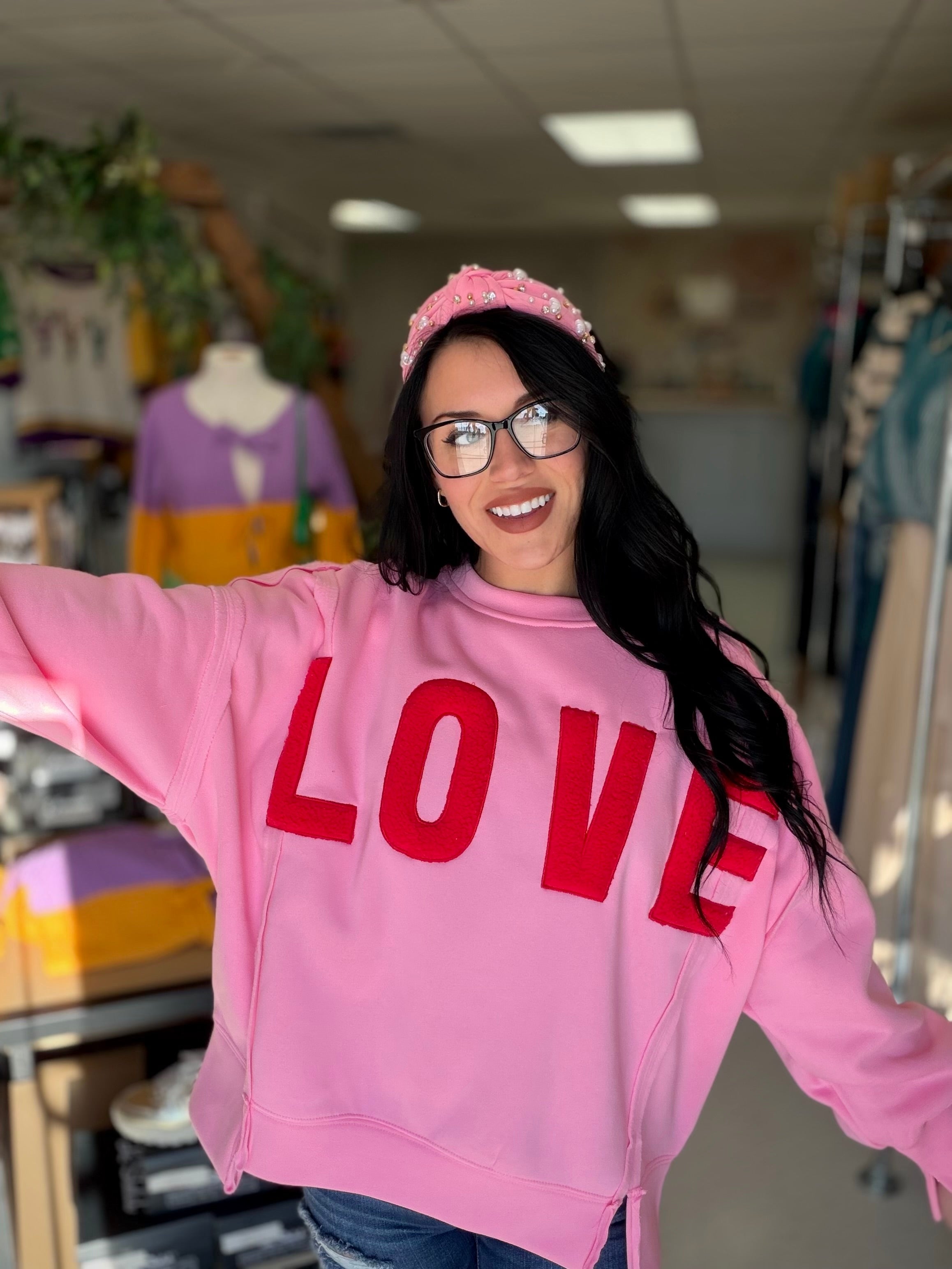 Pretty in LOVE Sweatshirt