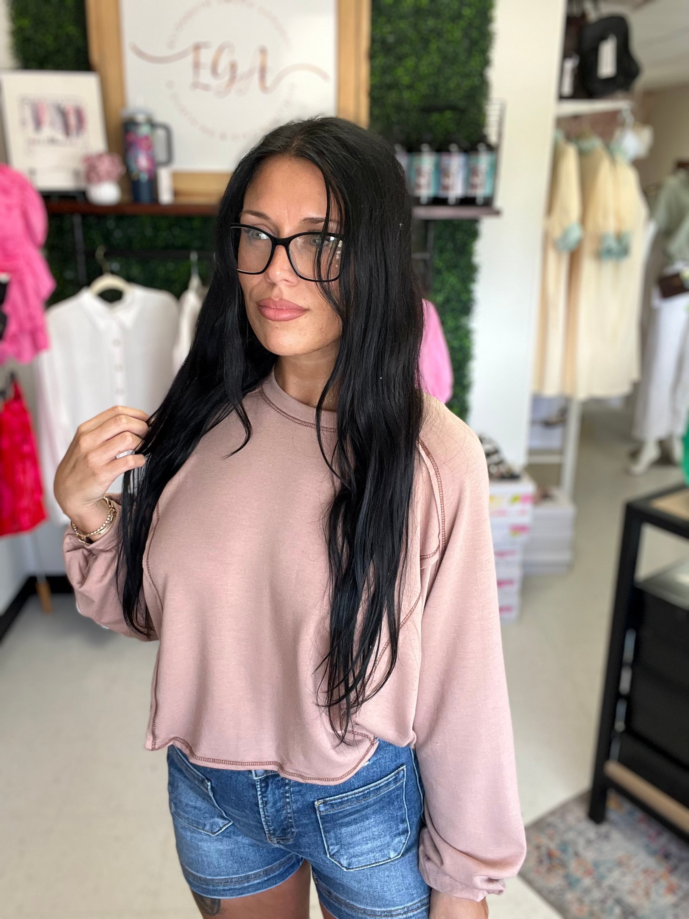 Everyday Stitched Top