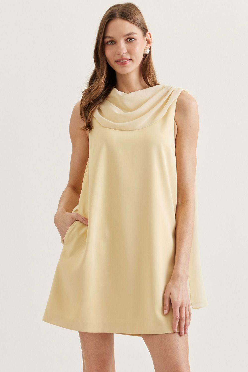 Lemon Drop Swing Dress