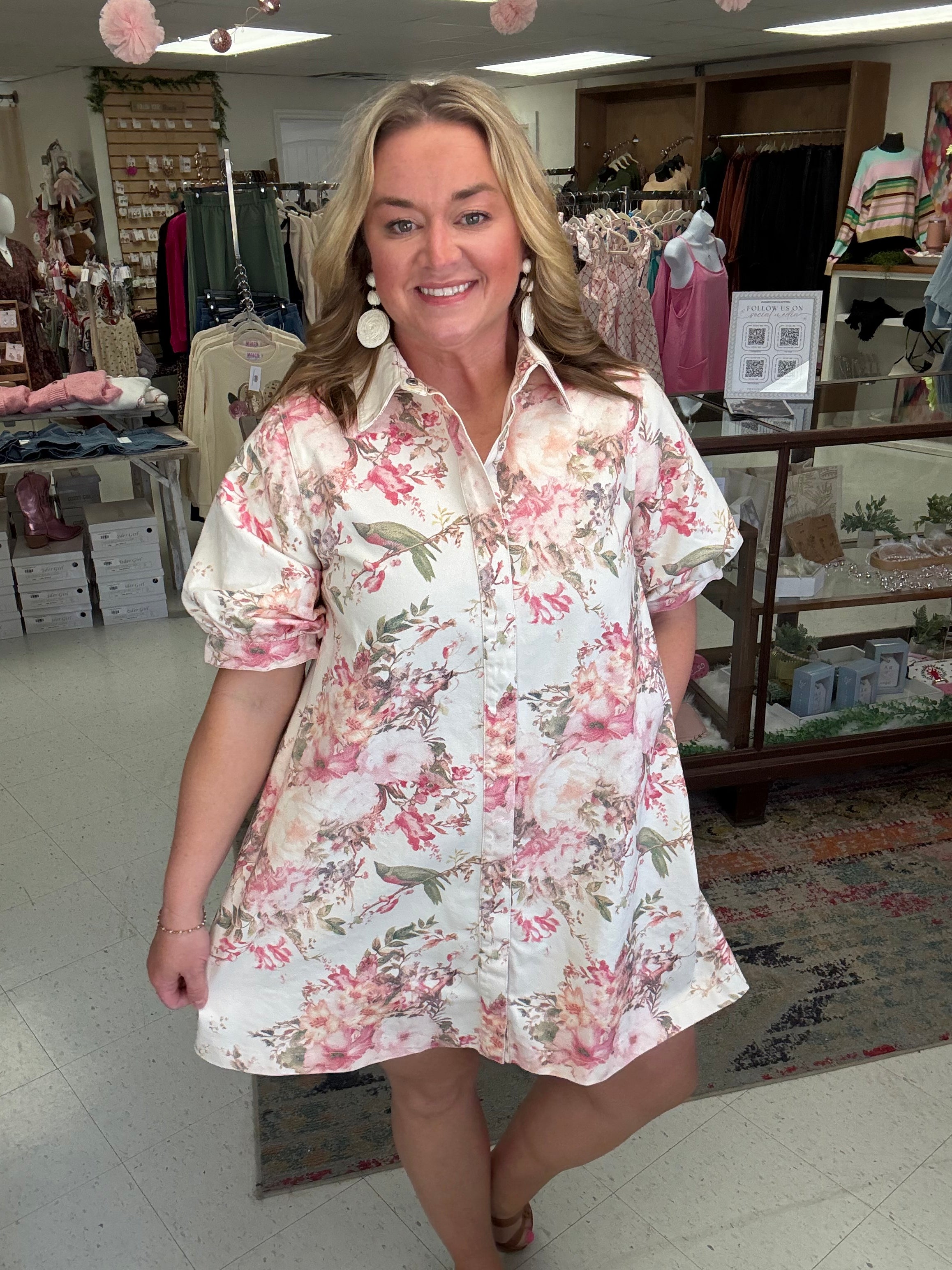 The Soft Blooms Dress