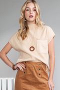 Downtown Cozy Rib Knit Top