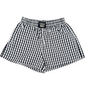 Lulu Mac Black Gingham Boxer Shorts