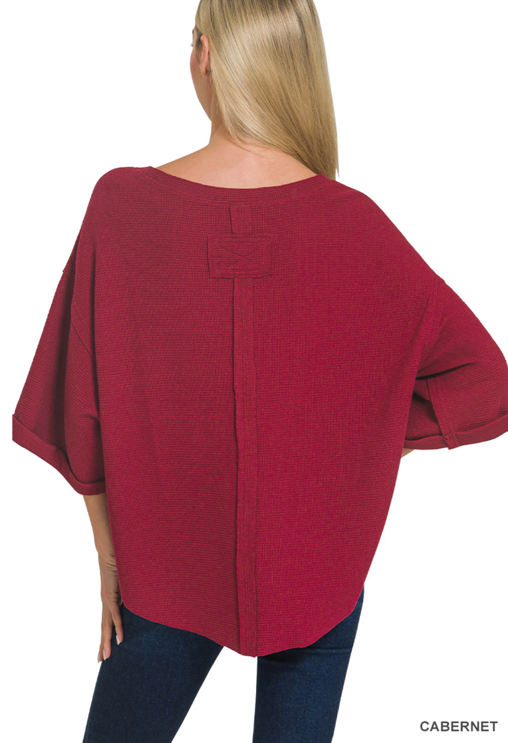 The Downtown Textured Boxy Top