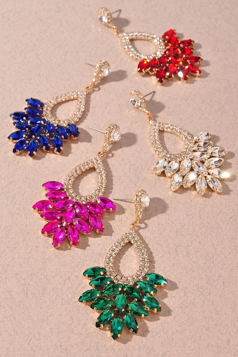 Rhinestone Dangle Earring