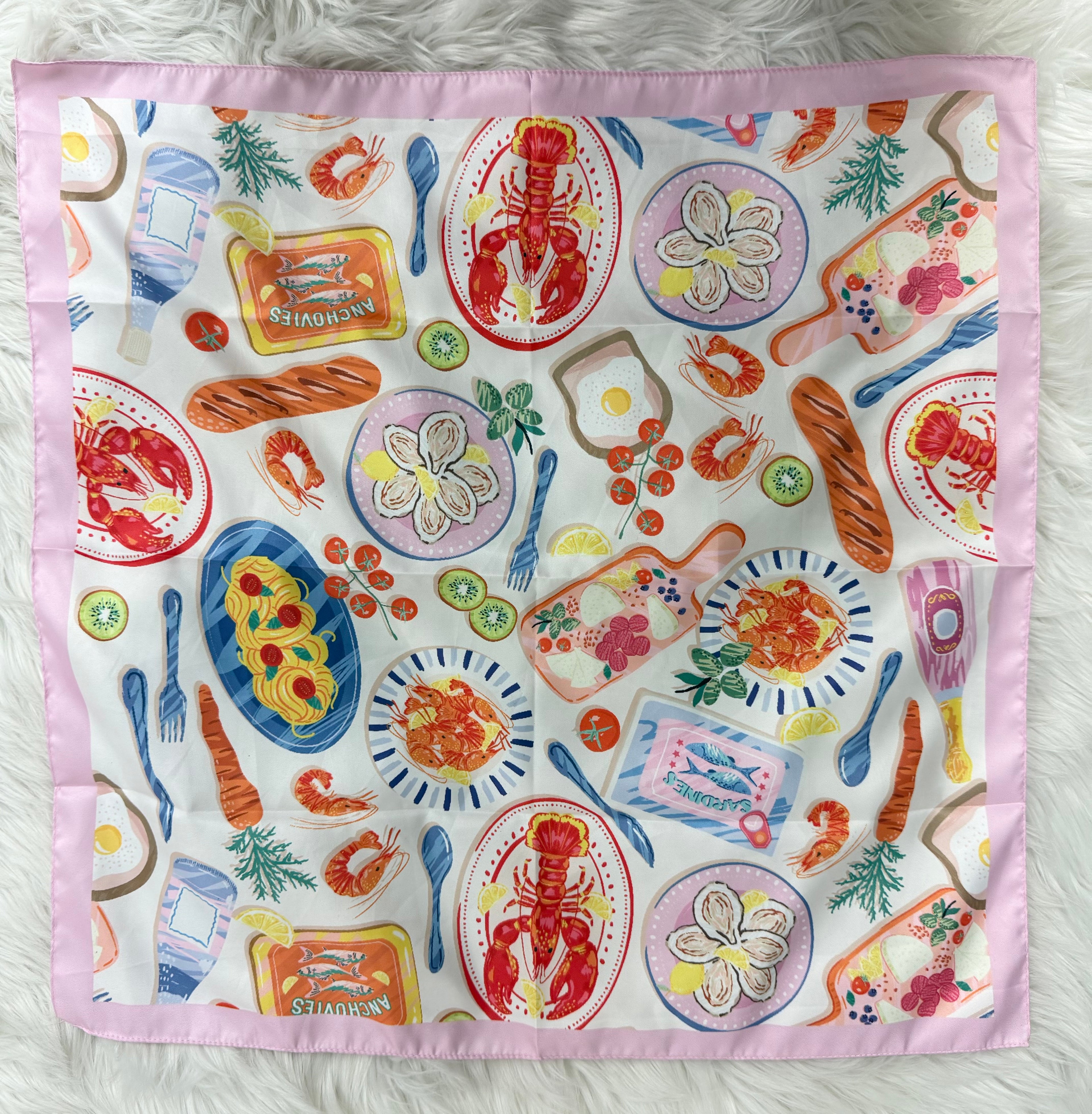 The Sienna Satin Scarf Collection