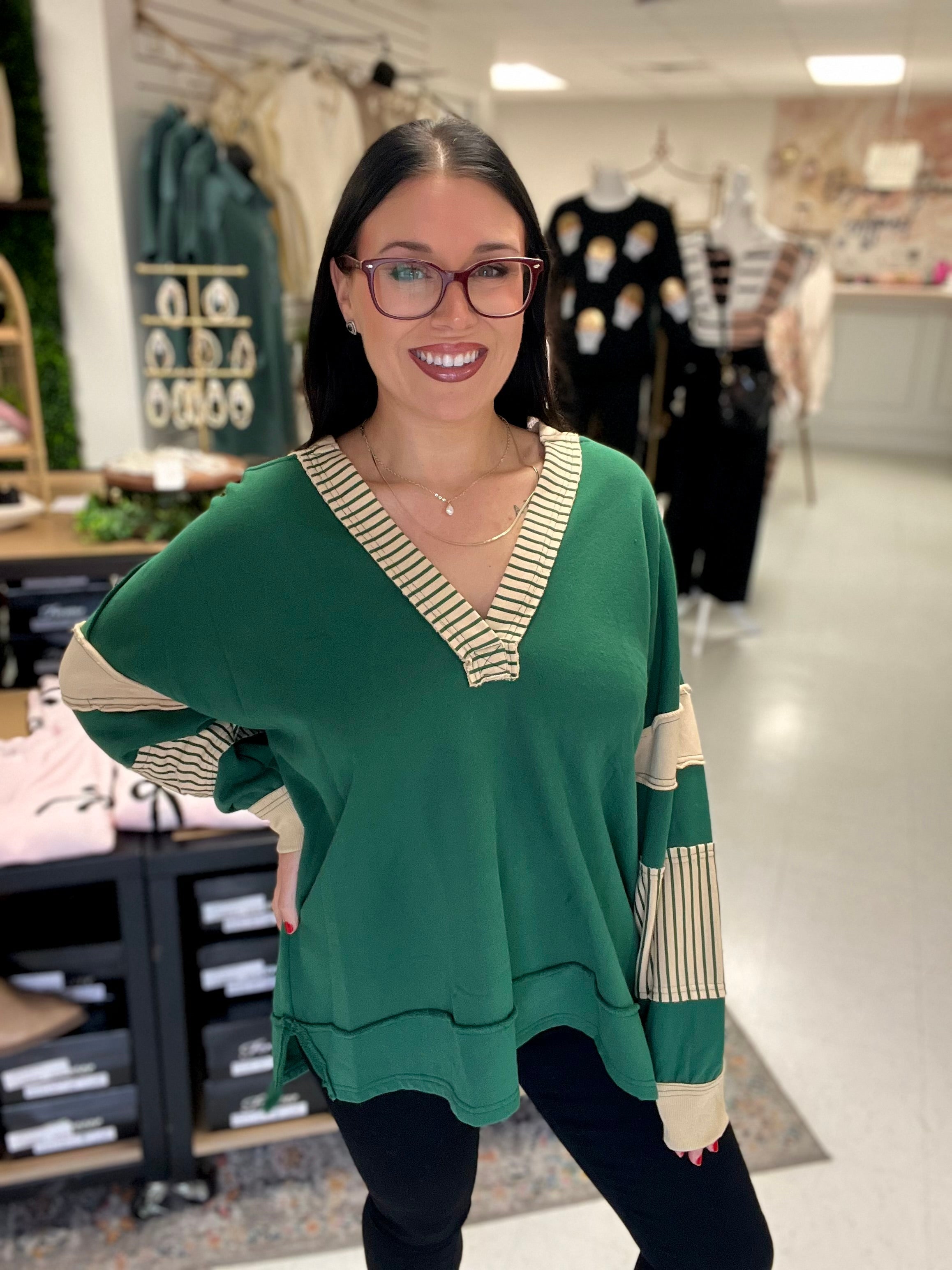 Effortlessly Chill Pullover Top *Final Sale*