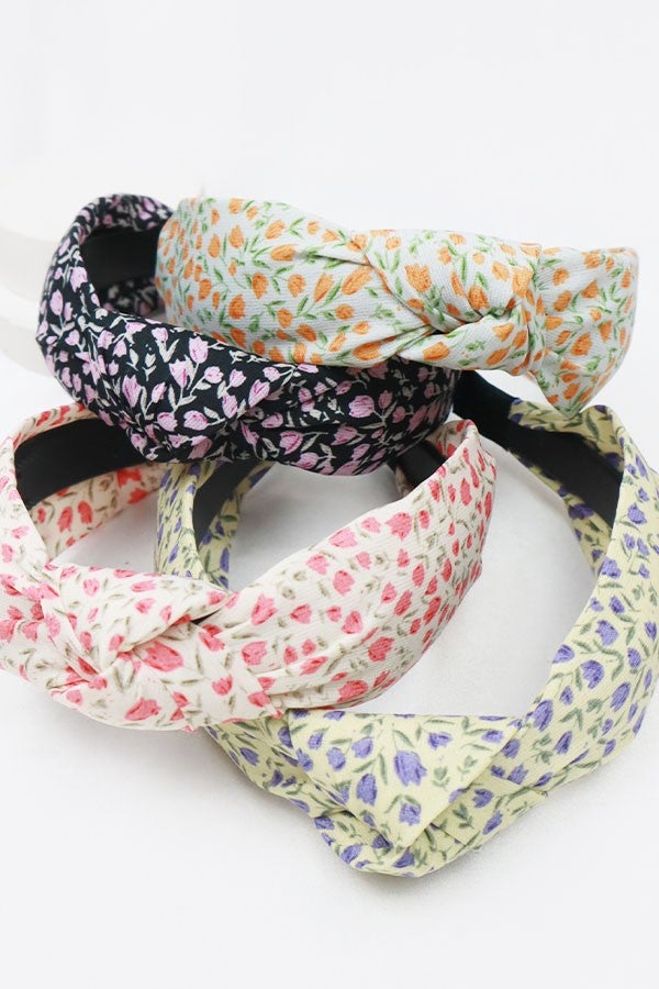Flower Knotted Headbands