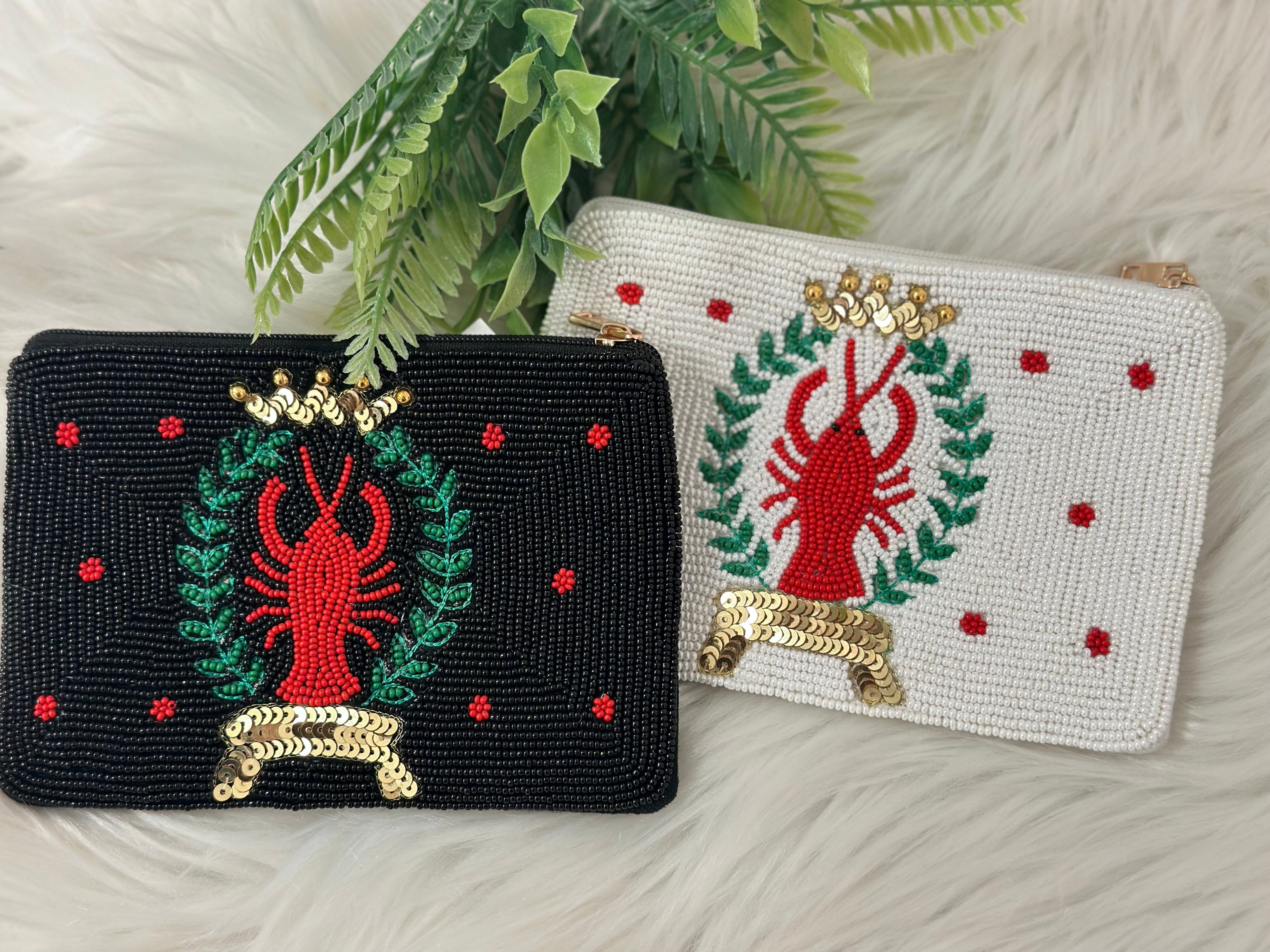 Crawfish Coin Pouch