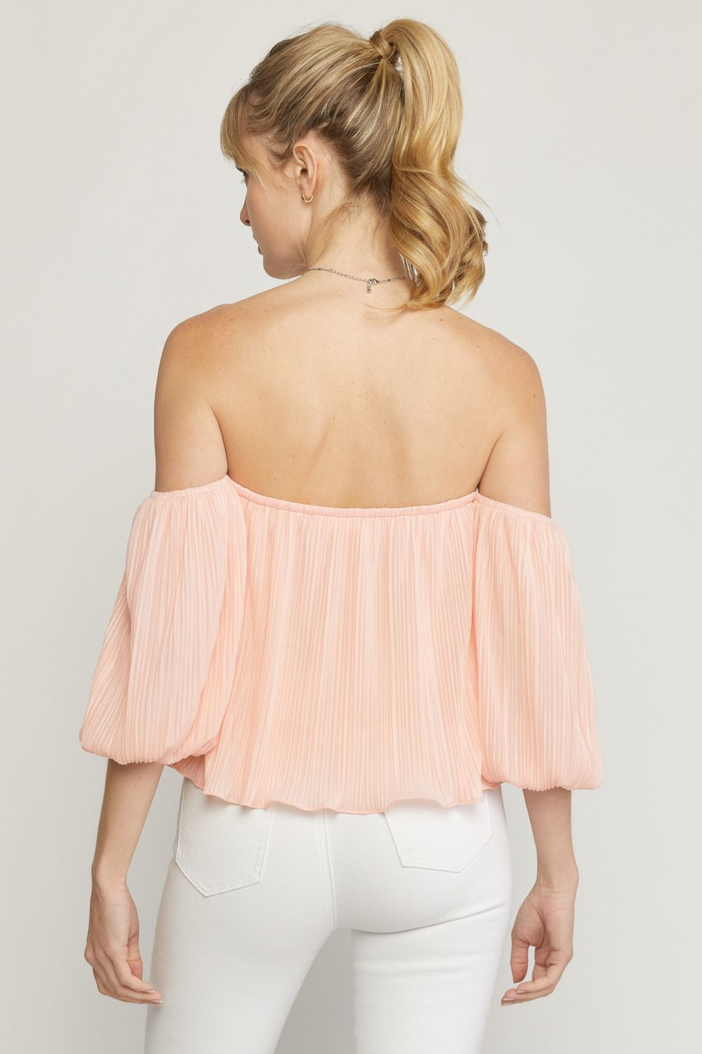 Charming Pleated Top