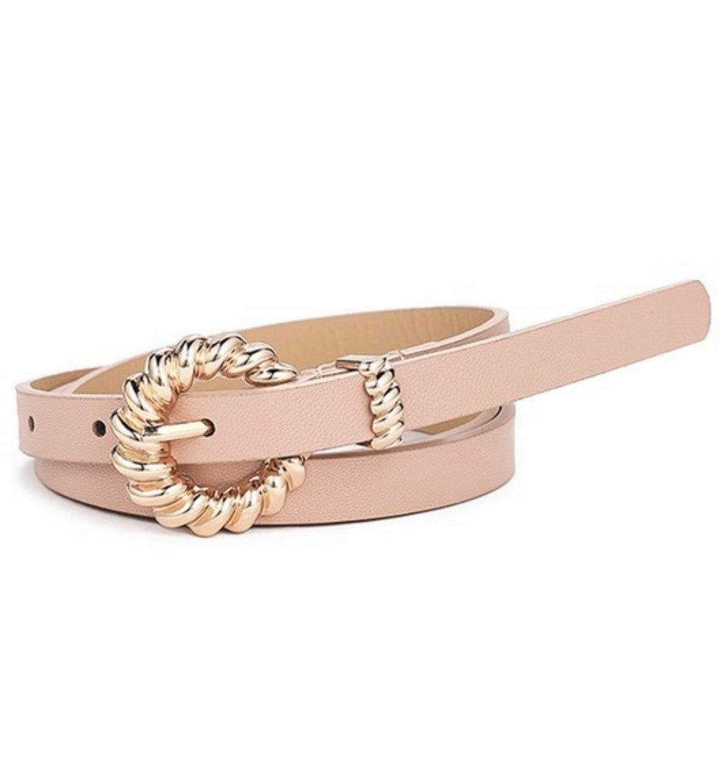 Twisted Buckle Belt *Final Sale*