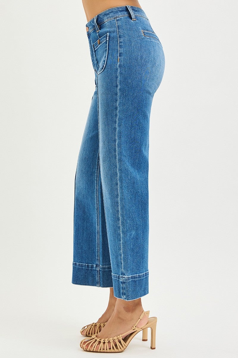 The Soho Statement Wide-Leg Jeans