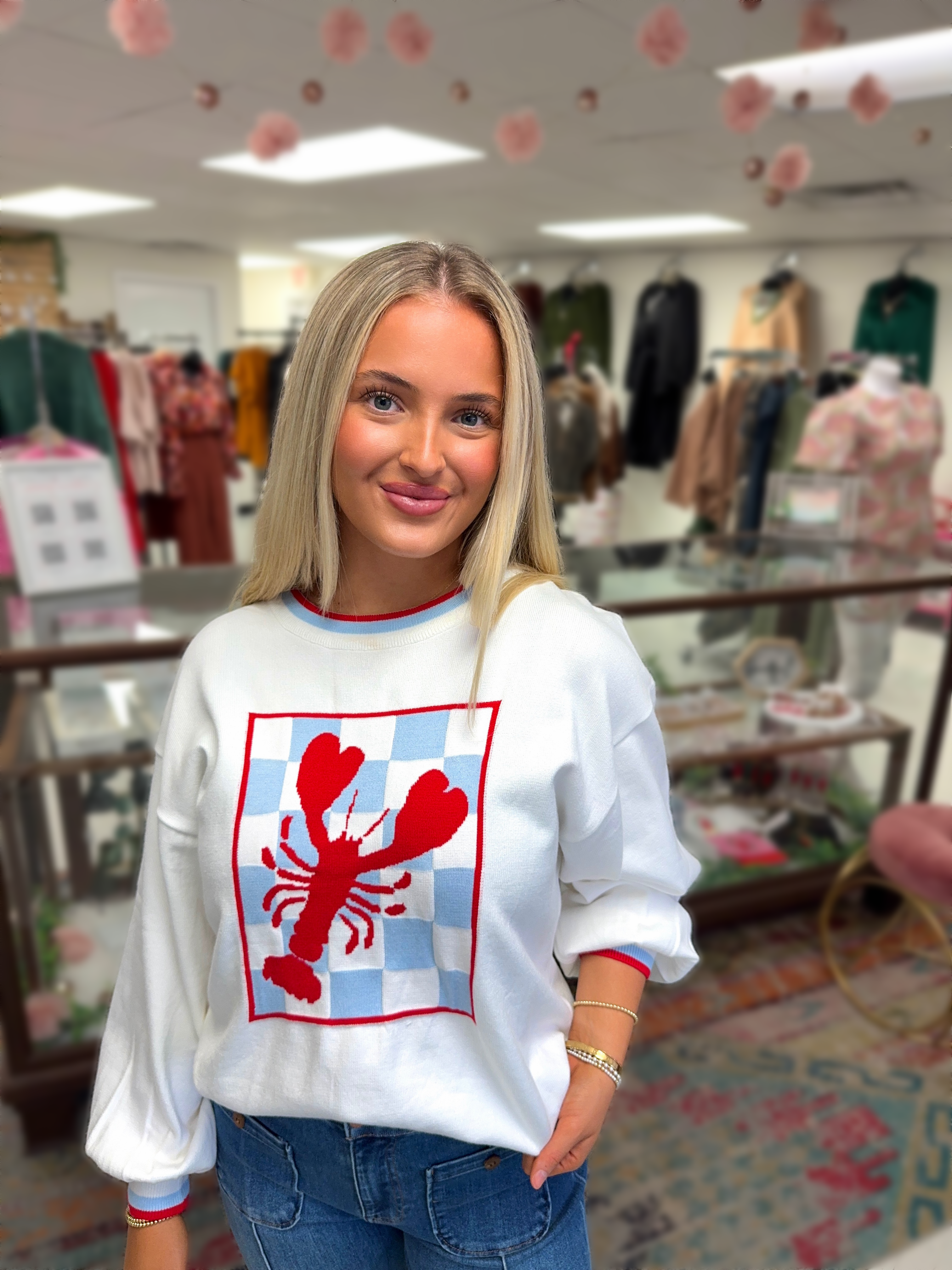 Crawfish Love Knit Sweater