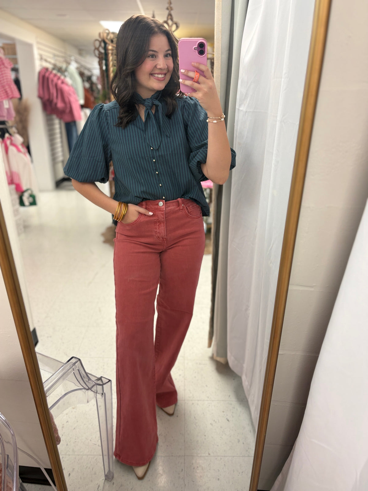 Make A Statement Wide Leg Jeans