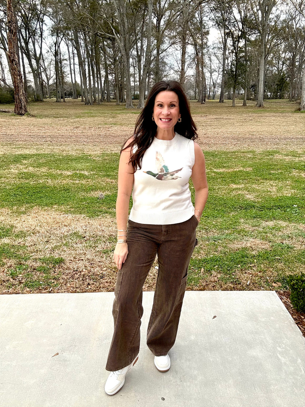 Mallard in Flight Knit Top