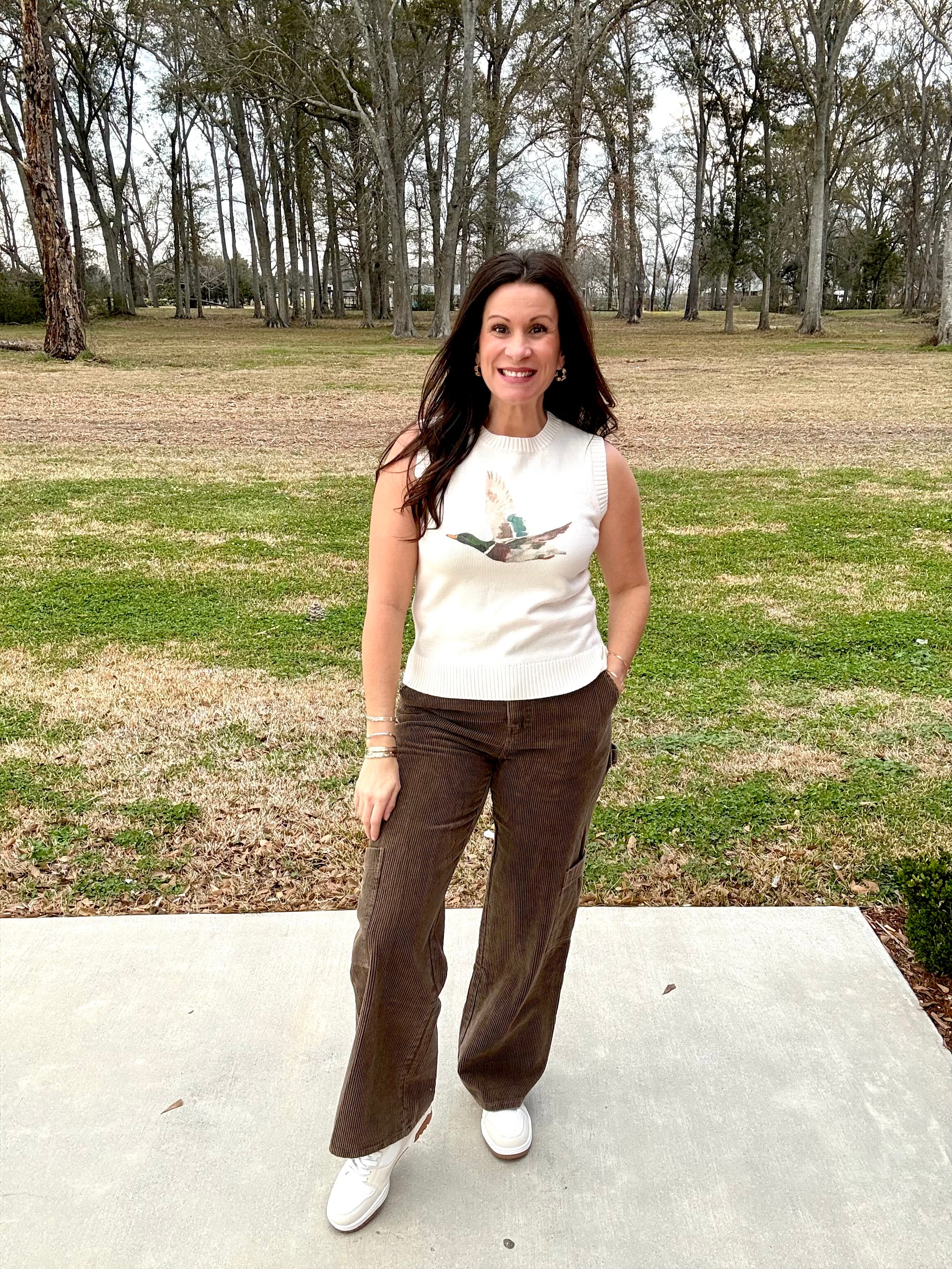 Mallard in Flight Knit Top