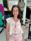 Charming Bow Tie Top