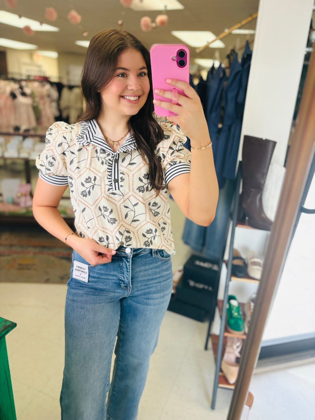 The Camille Floral Blouse