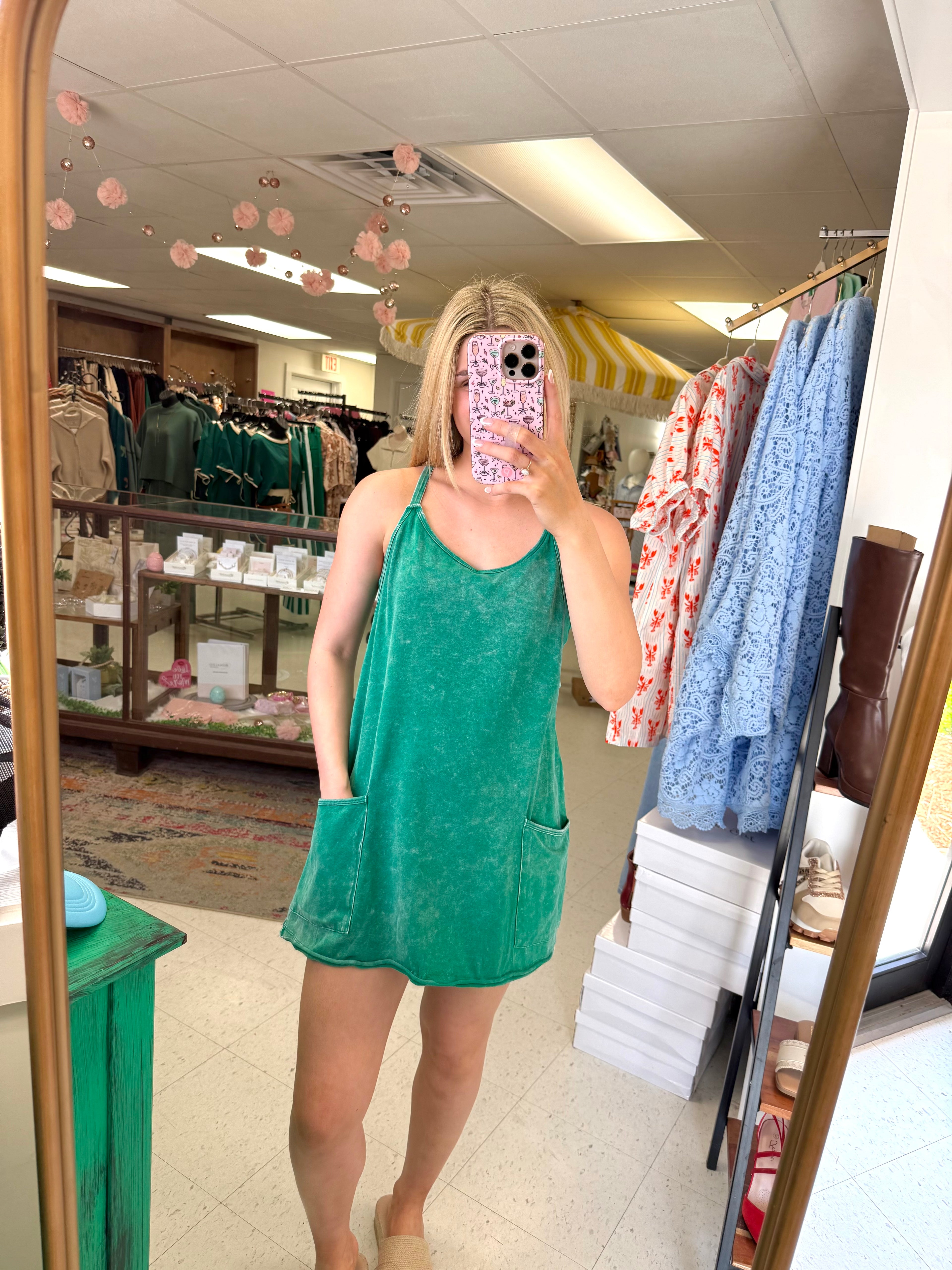 Coastal Breeze Romper Dress
