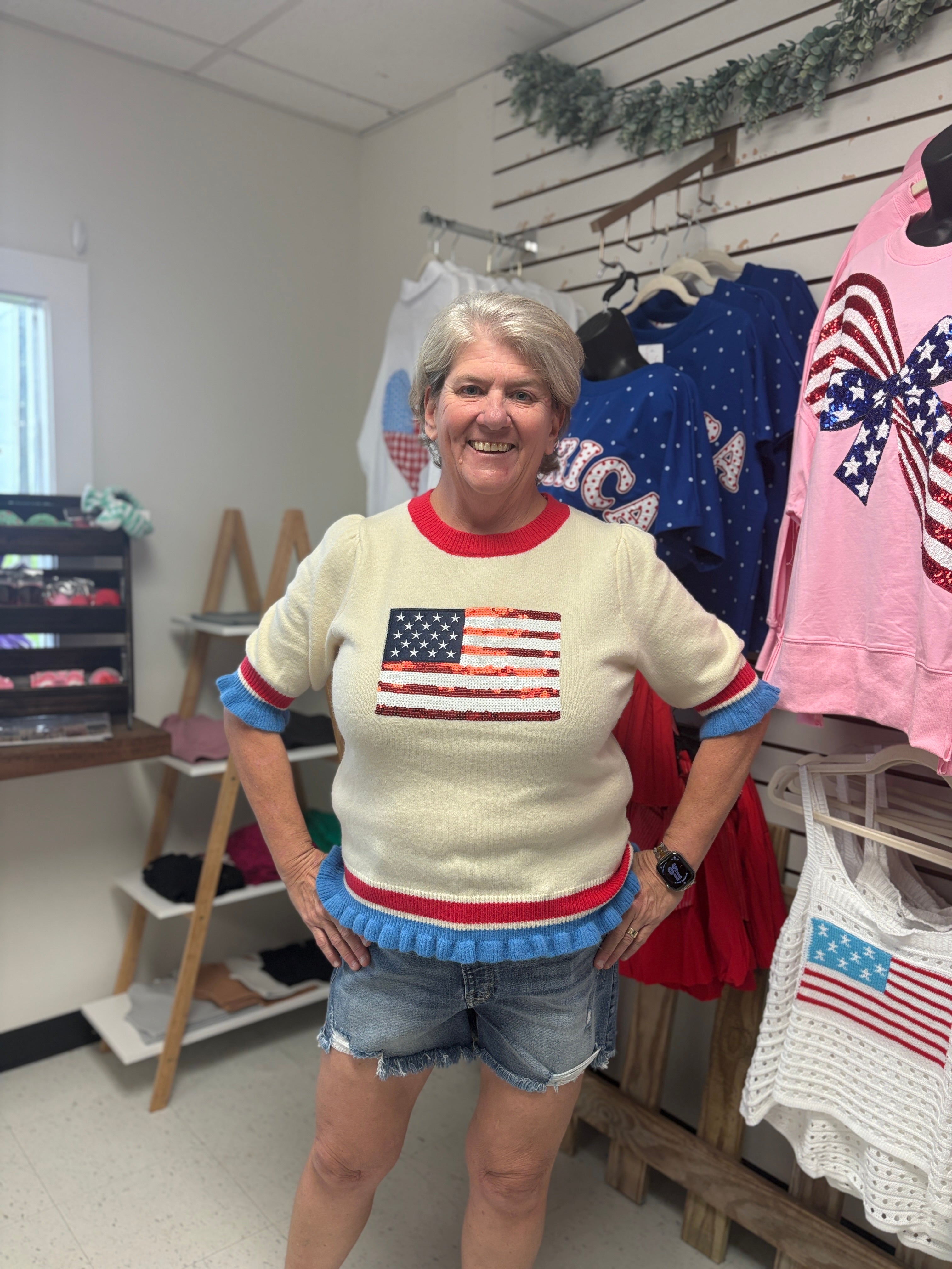 Star-Spangled Sweetheart Top