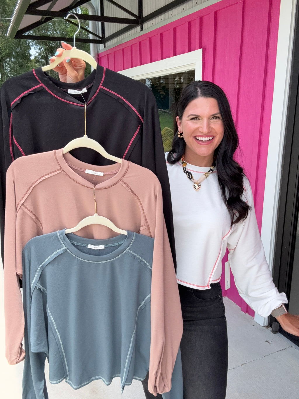 Everyday Stitched Top