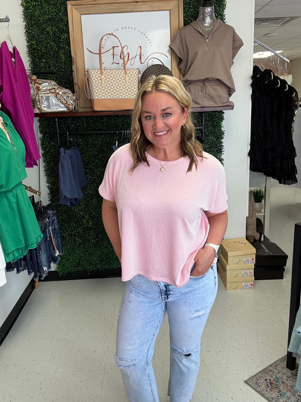 Call It A Day Ribbed Top
