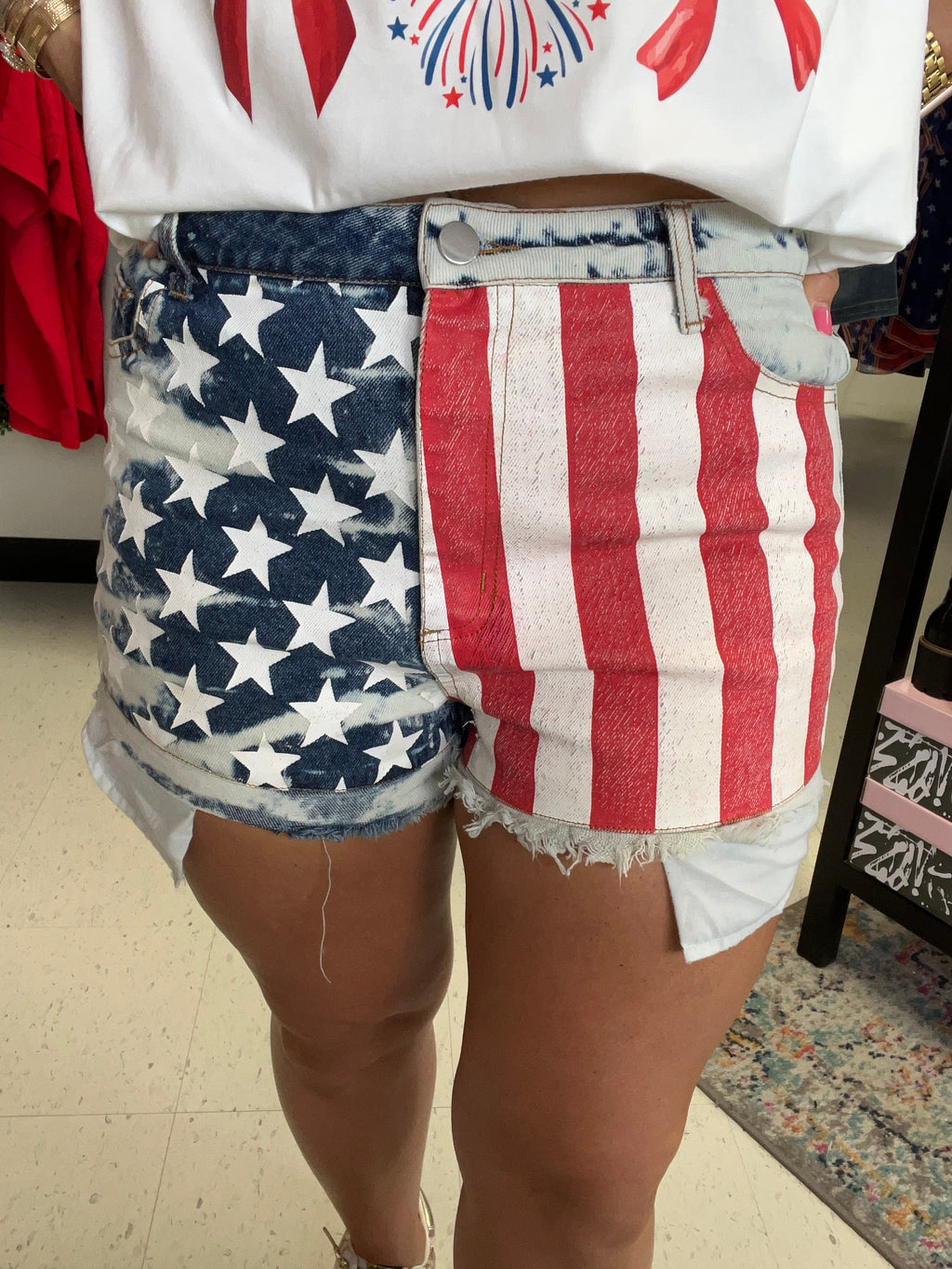 Stars and Stripes Shorts *Final Sale*