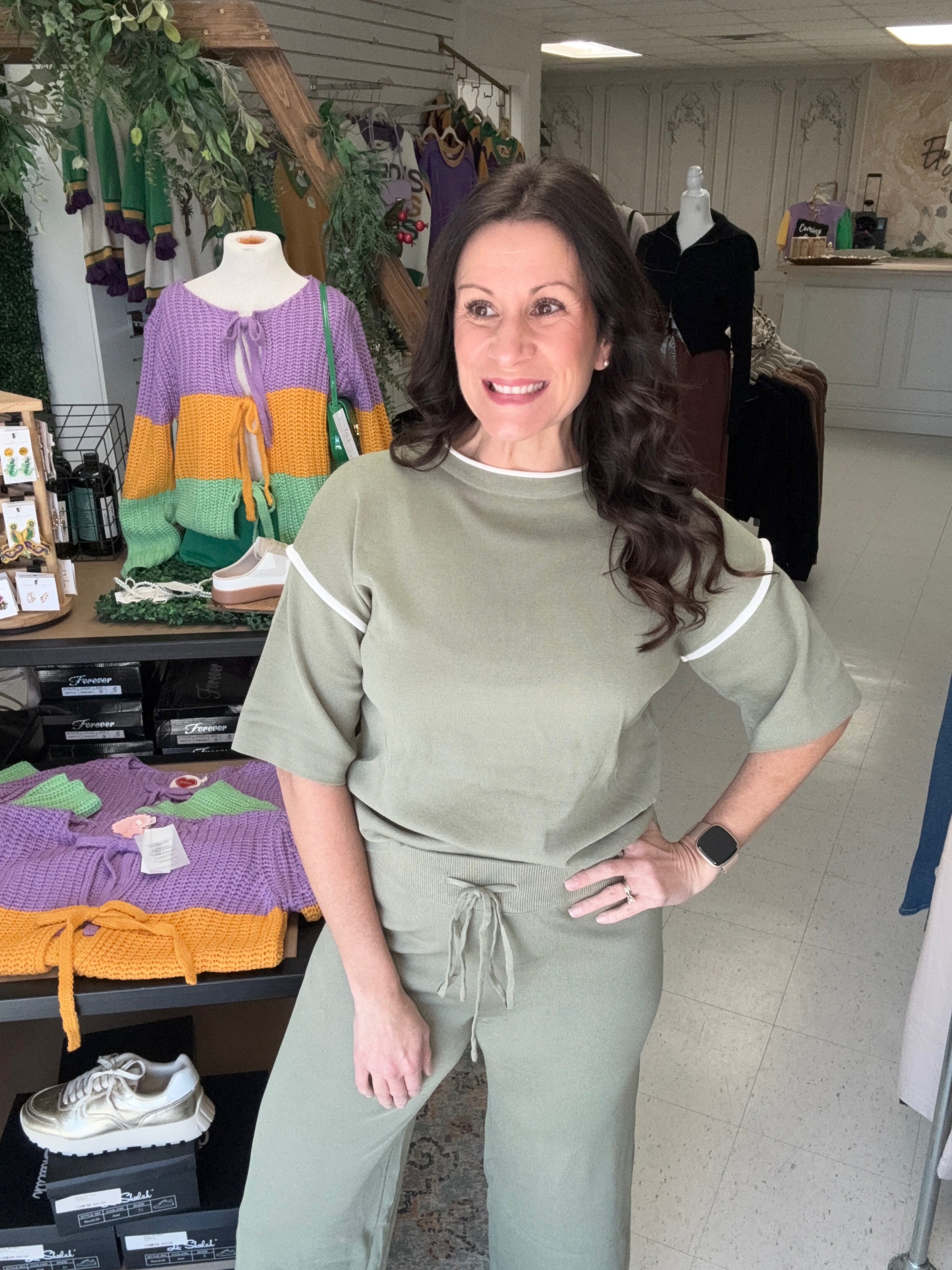 The Coastal Cool Knit Lounge Set