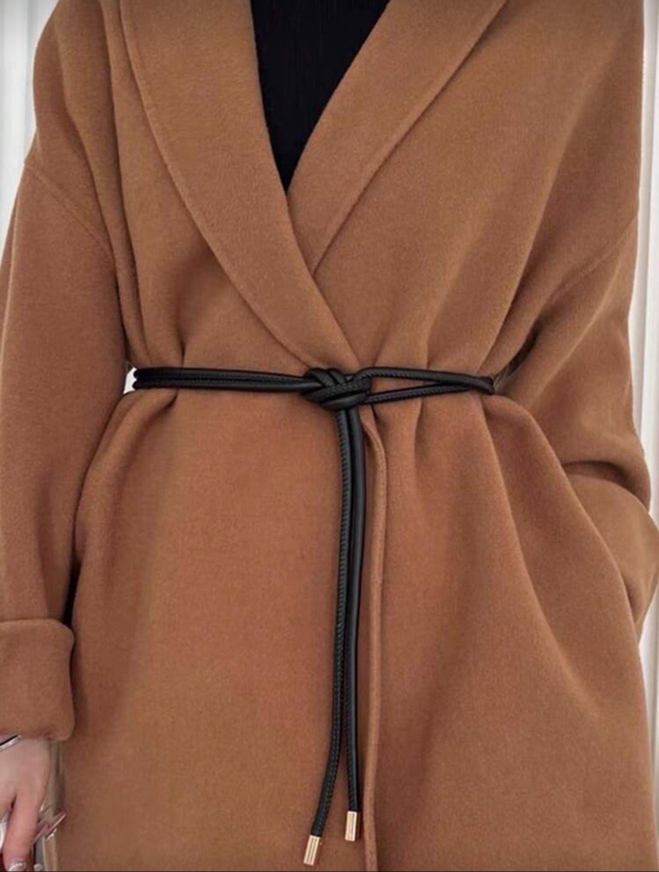 The Sloane Wrap Cord Belt