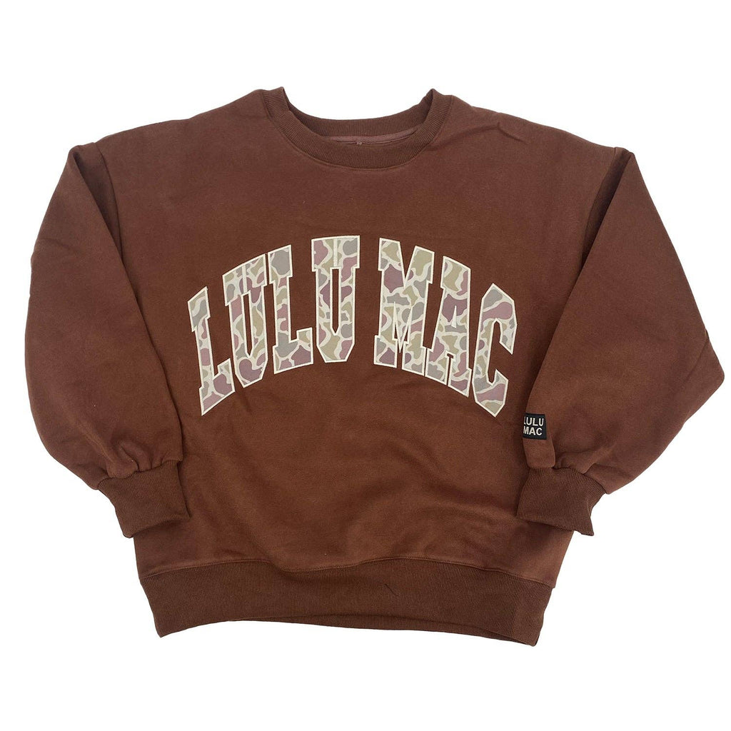 Lulu Mac Brown/Camo Sweatshirt