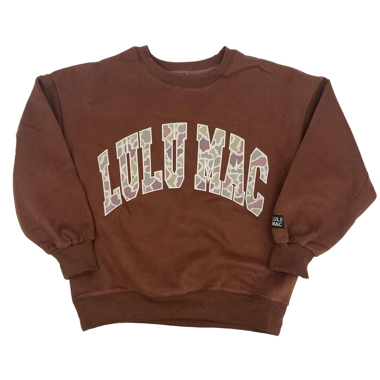 Lulu Mac Brown/Camo Sweatshirt