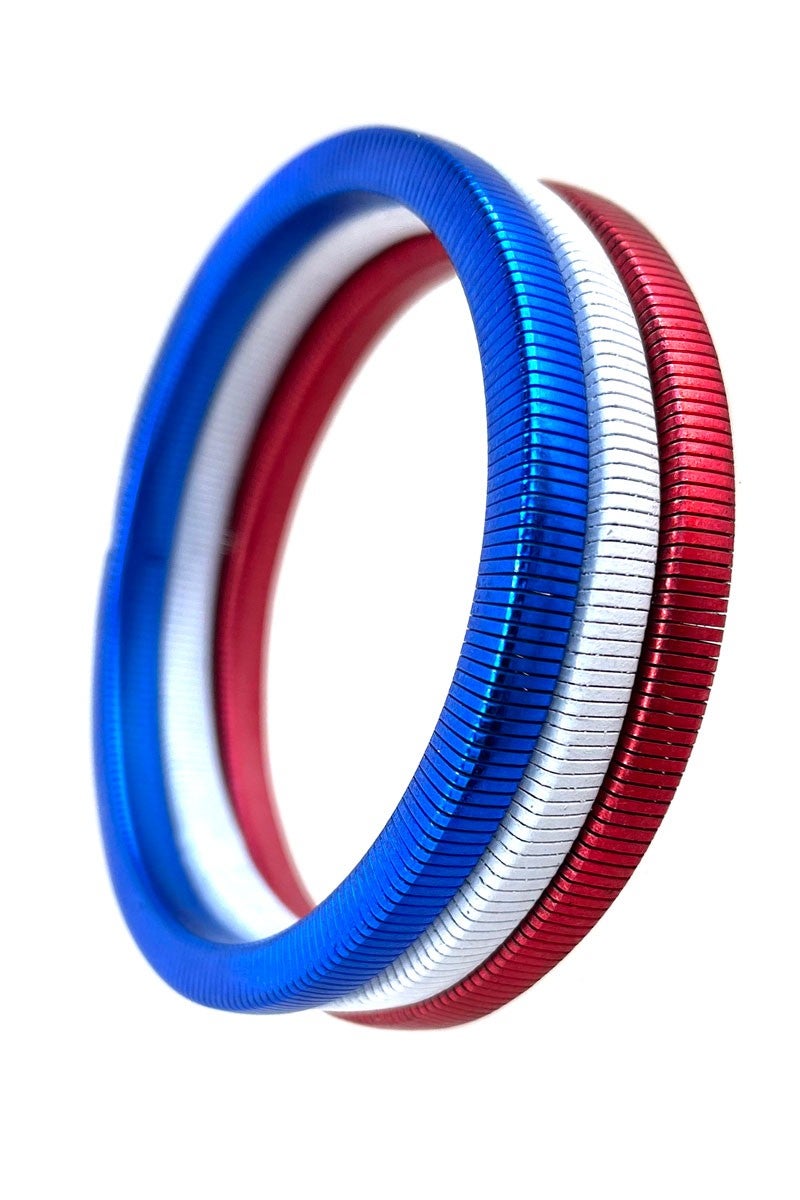 Red, White, & Blue Bracelet Set
