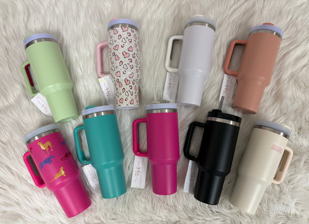 The Quencher 40oz Stainless Steel Tumbler