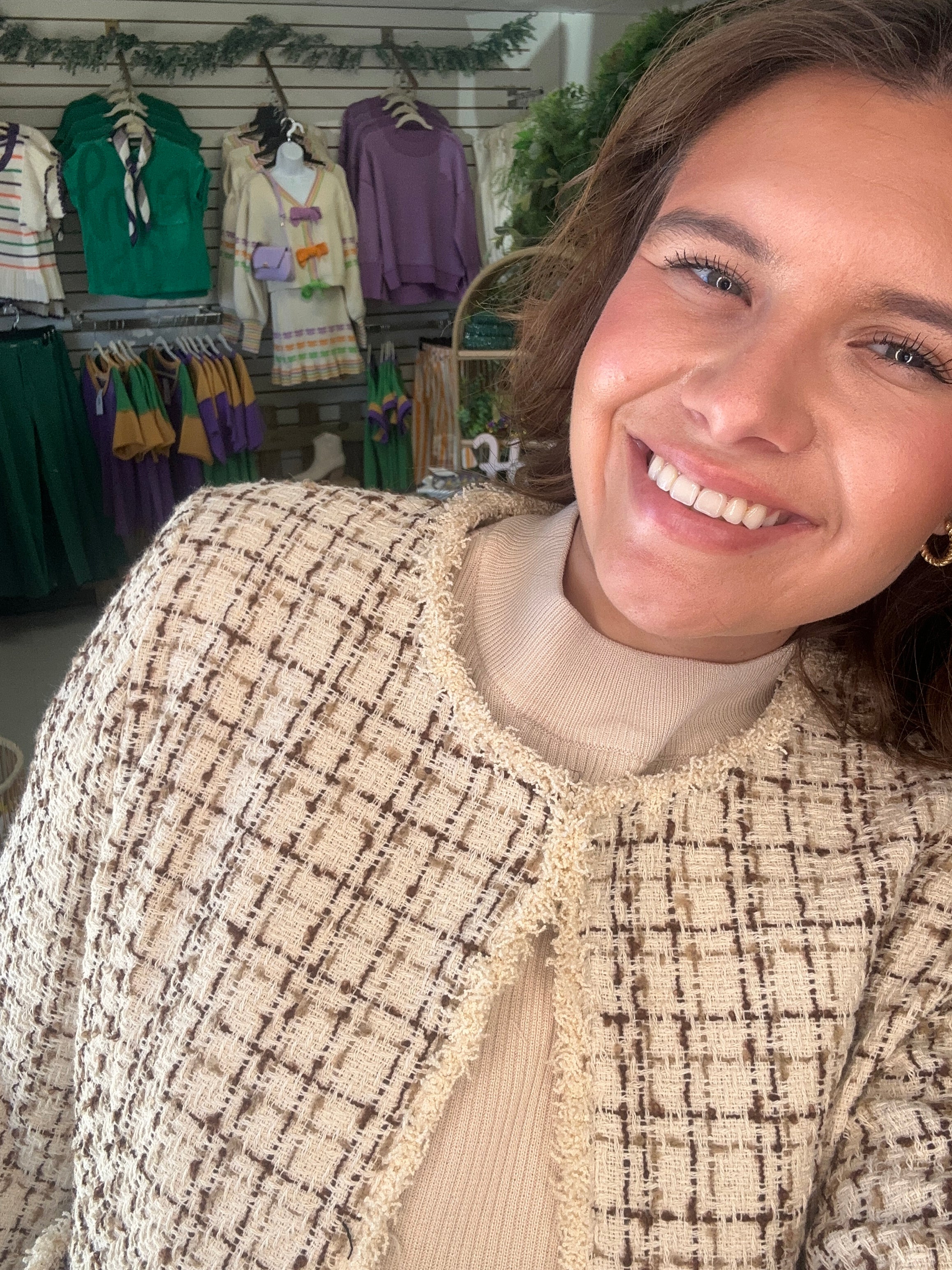 The Chateau Chic Tweed Jacket