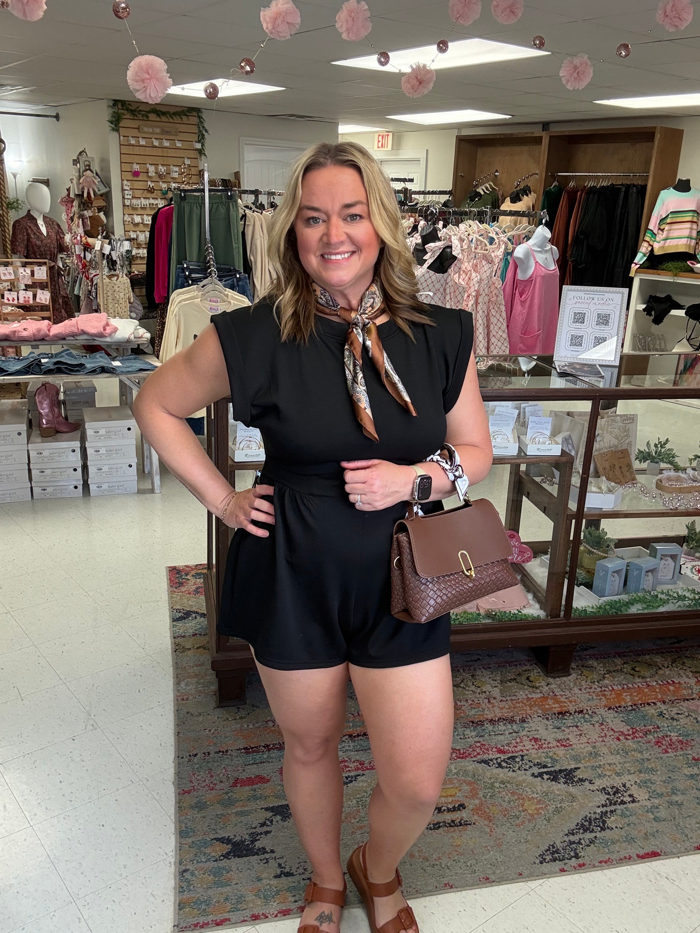 The "Icon" Open-Back Romper