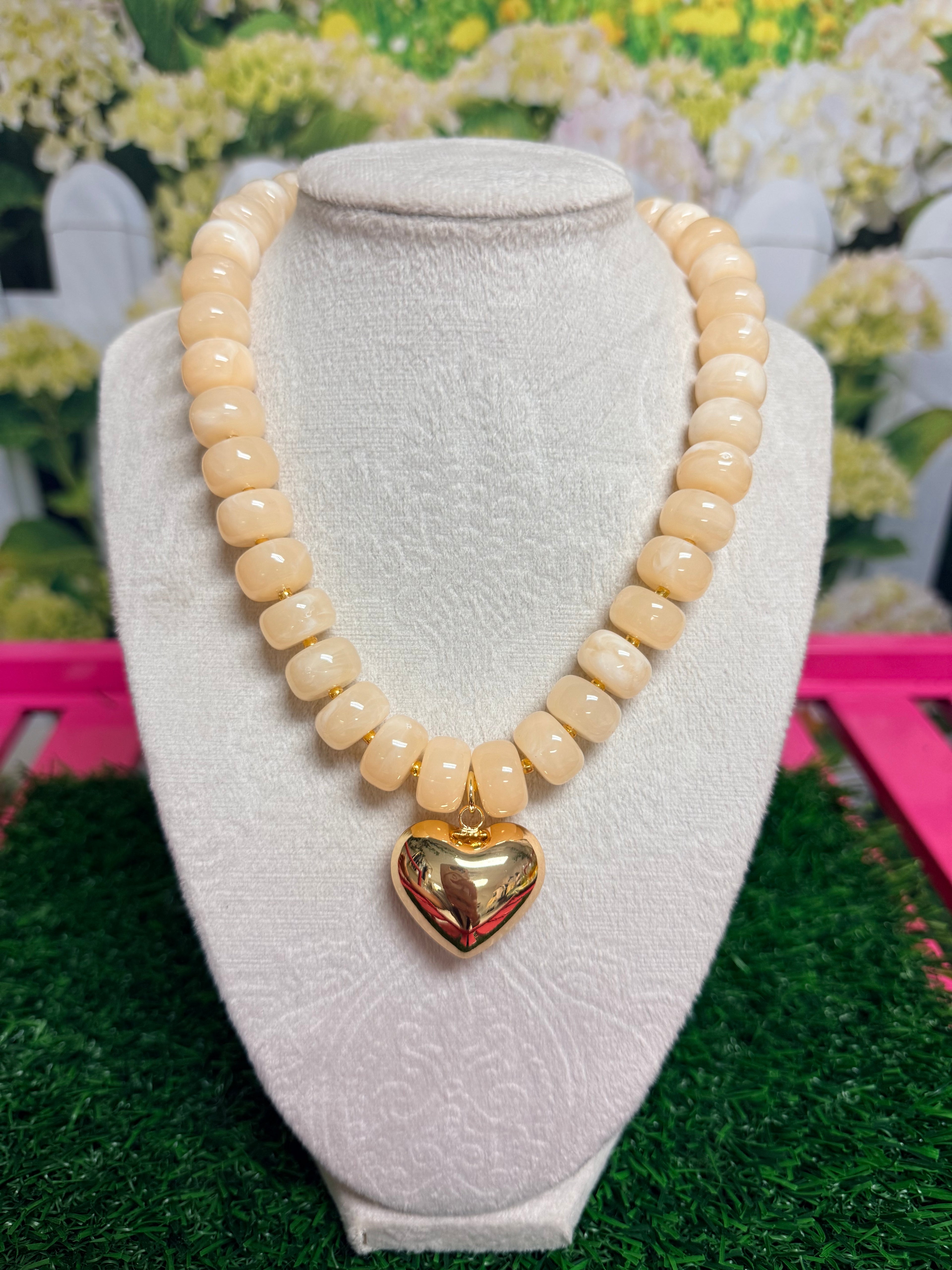 Heart Of Gold Necklace