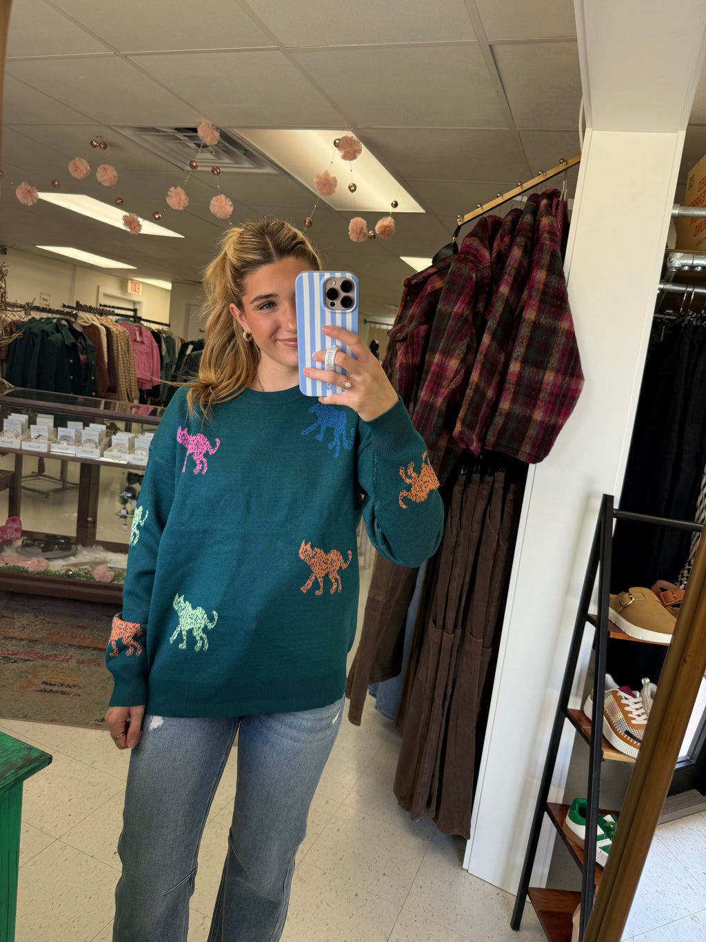 The Wild & Whimsy Leopard Sweater