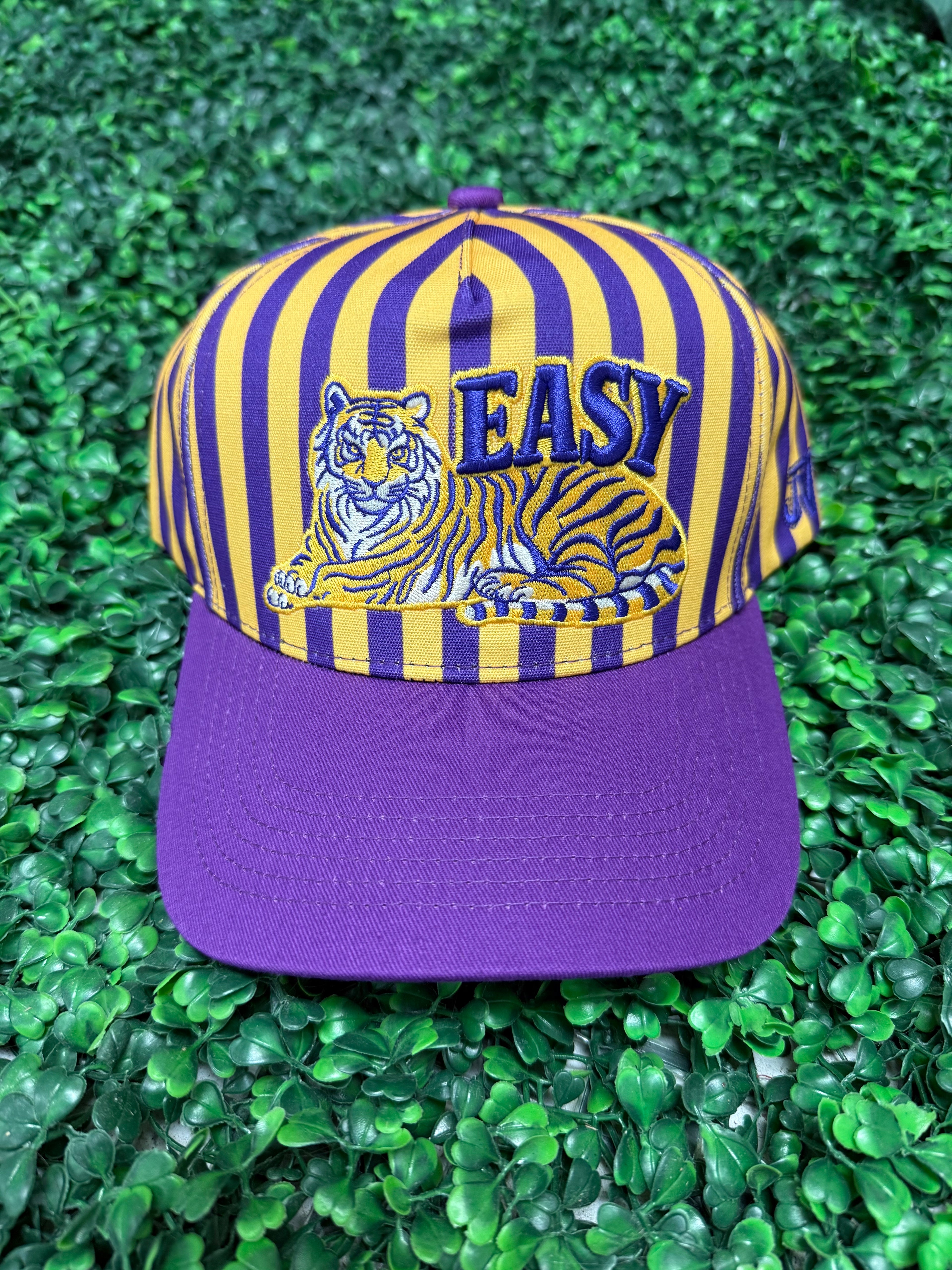 Easy Tiger Purple and Gold Cap