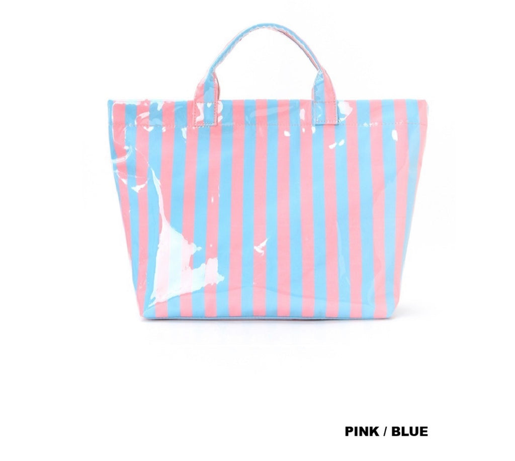 Candy Striped Tote