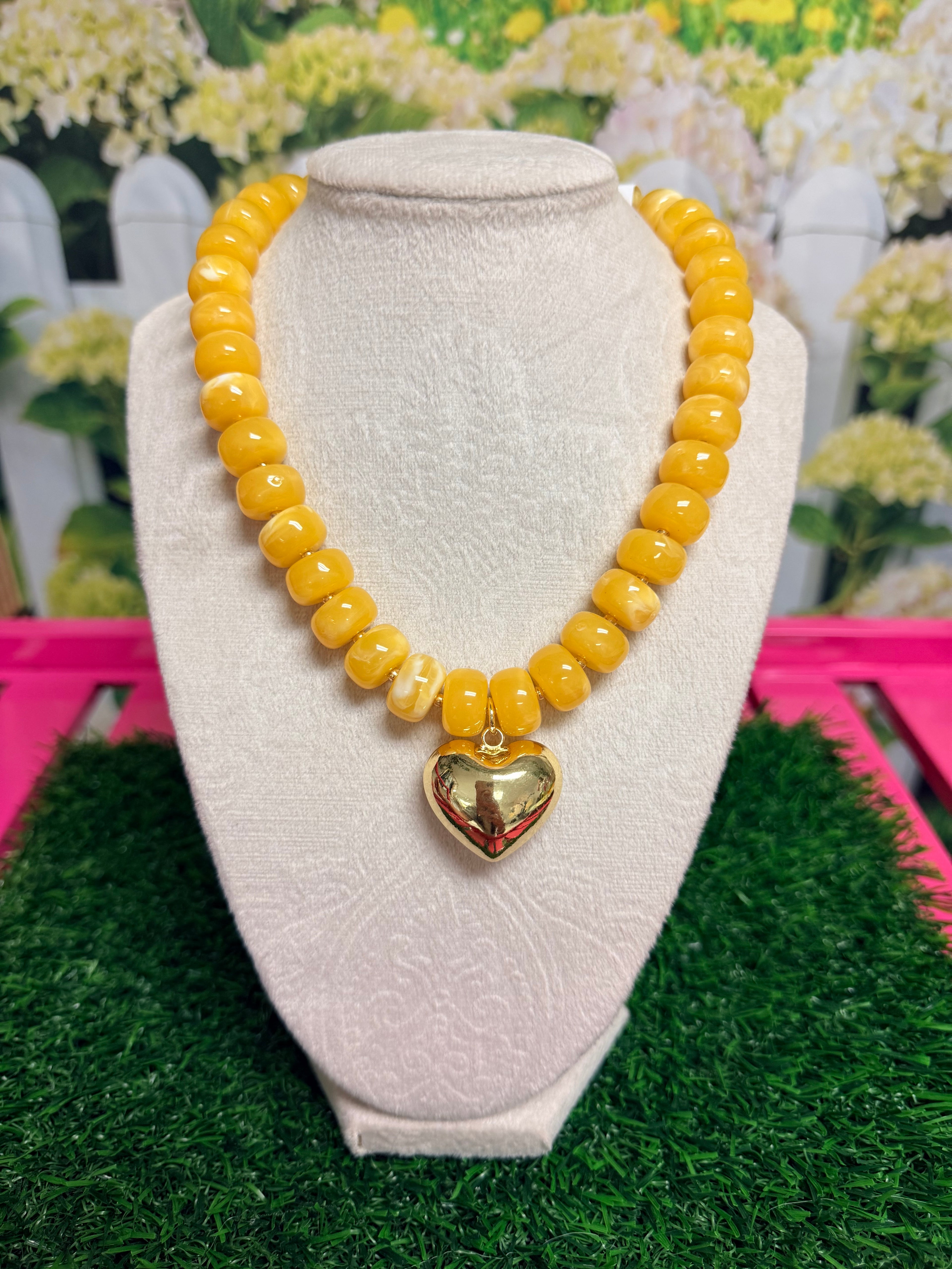 Heart Of Gold Necklace