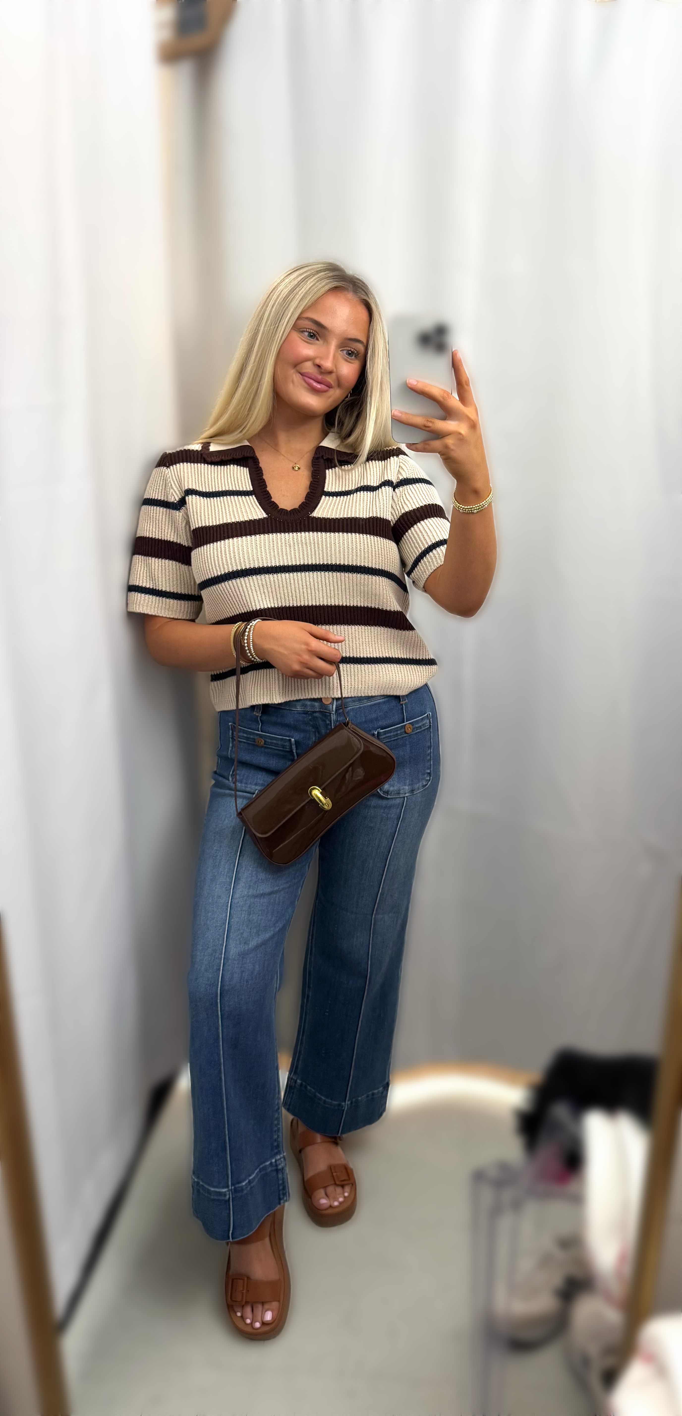 The Harbor Stripe Knit Top