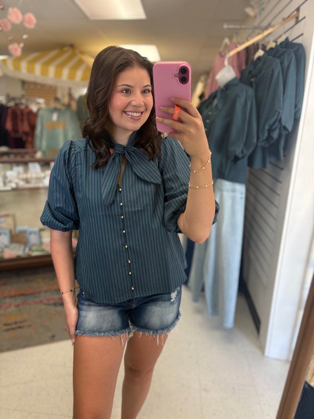 The Social Hour Striped Blouse