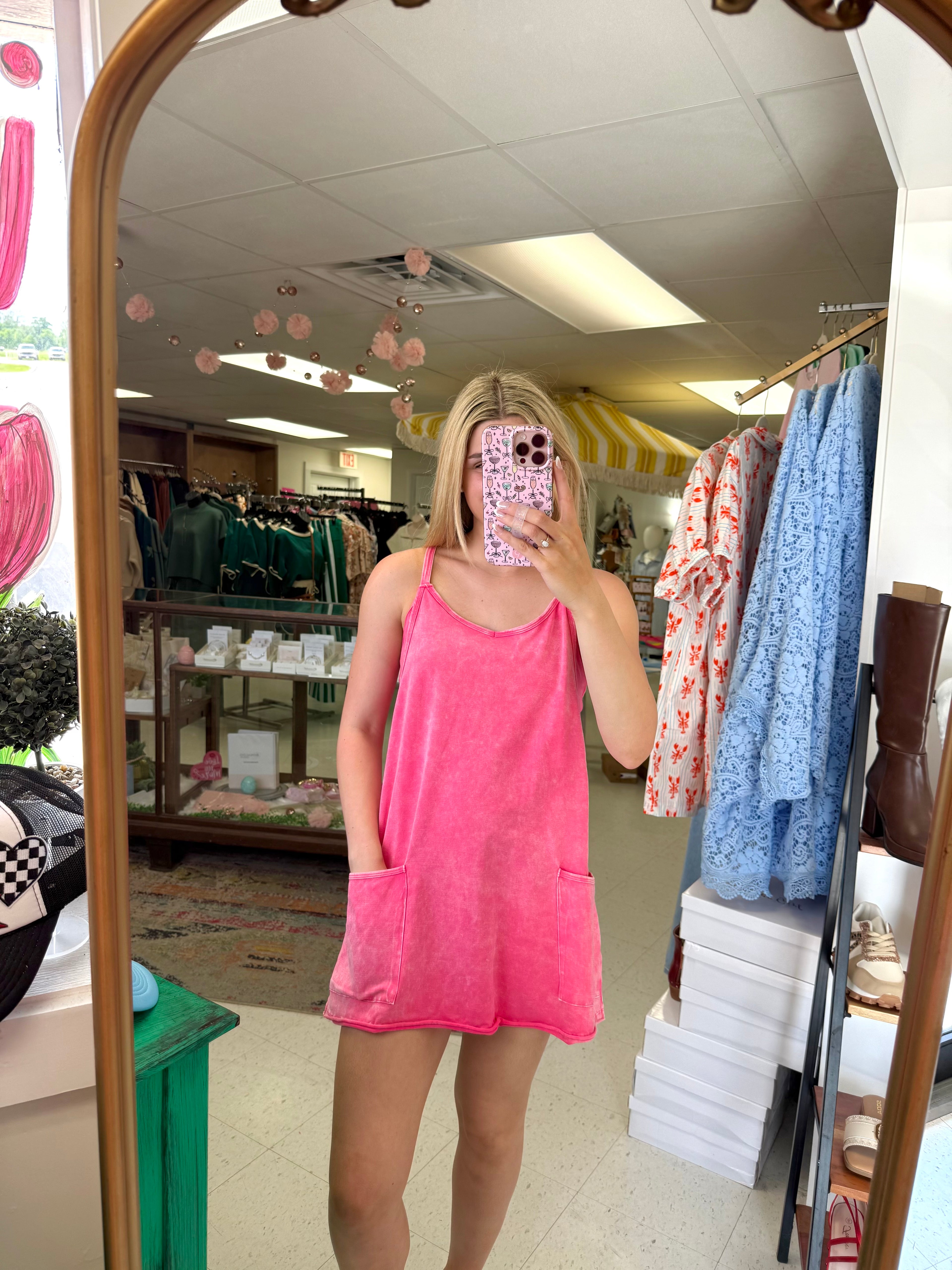 Coastal Breeze Romper Dress