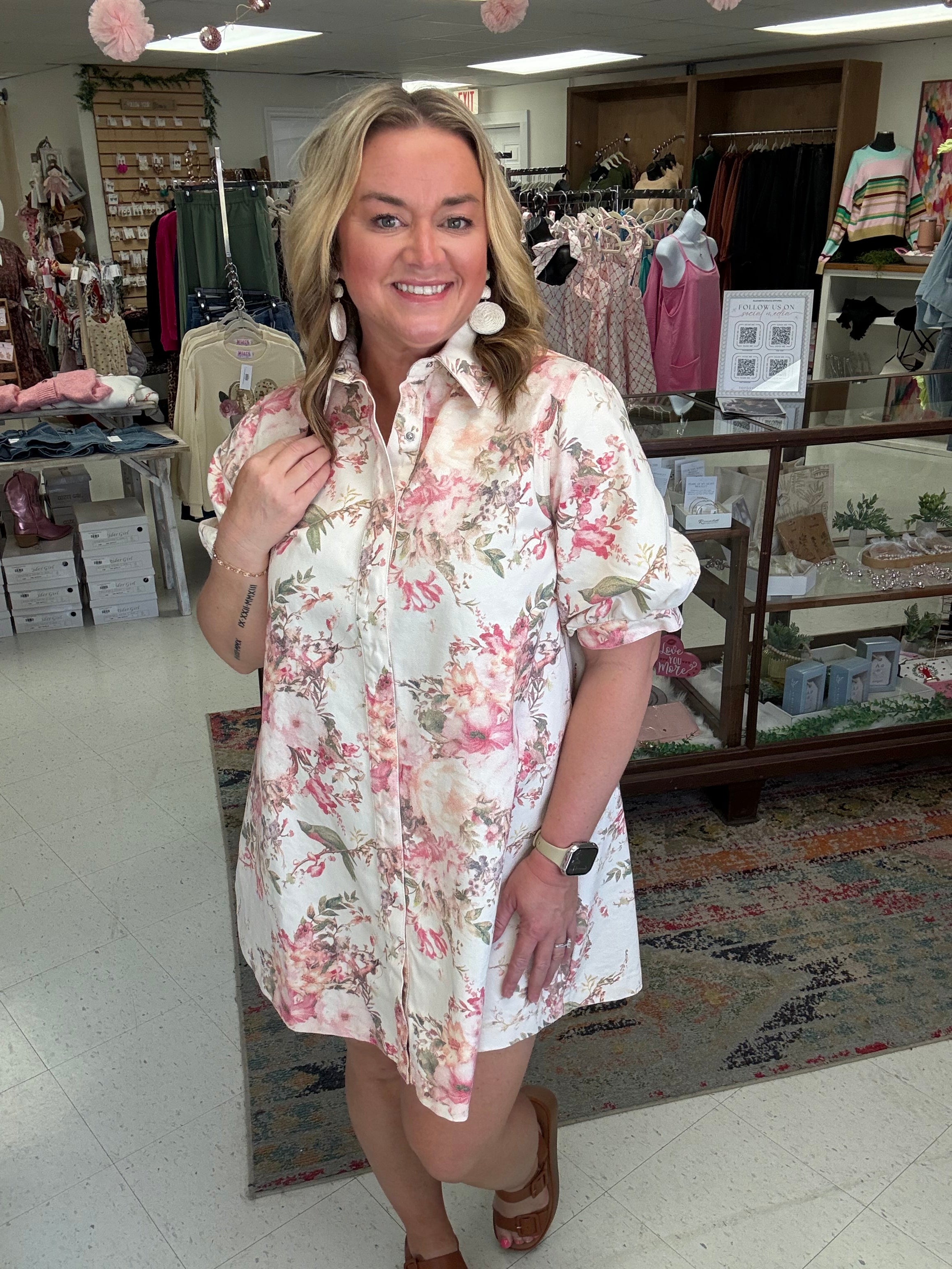 The Soft Blooms Dress