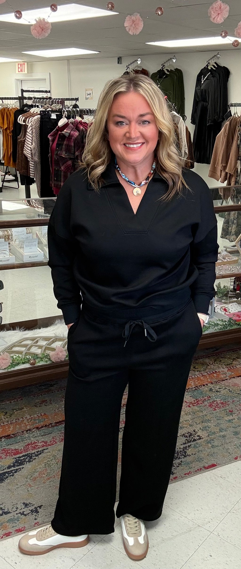 Midnight Luxe Lounge Set