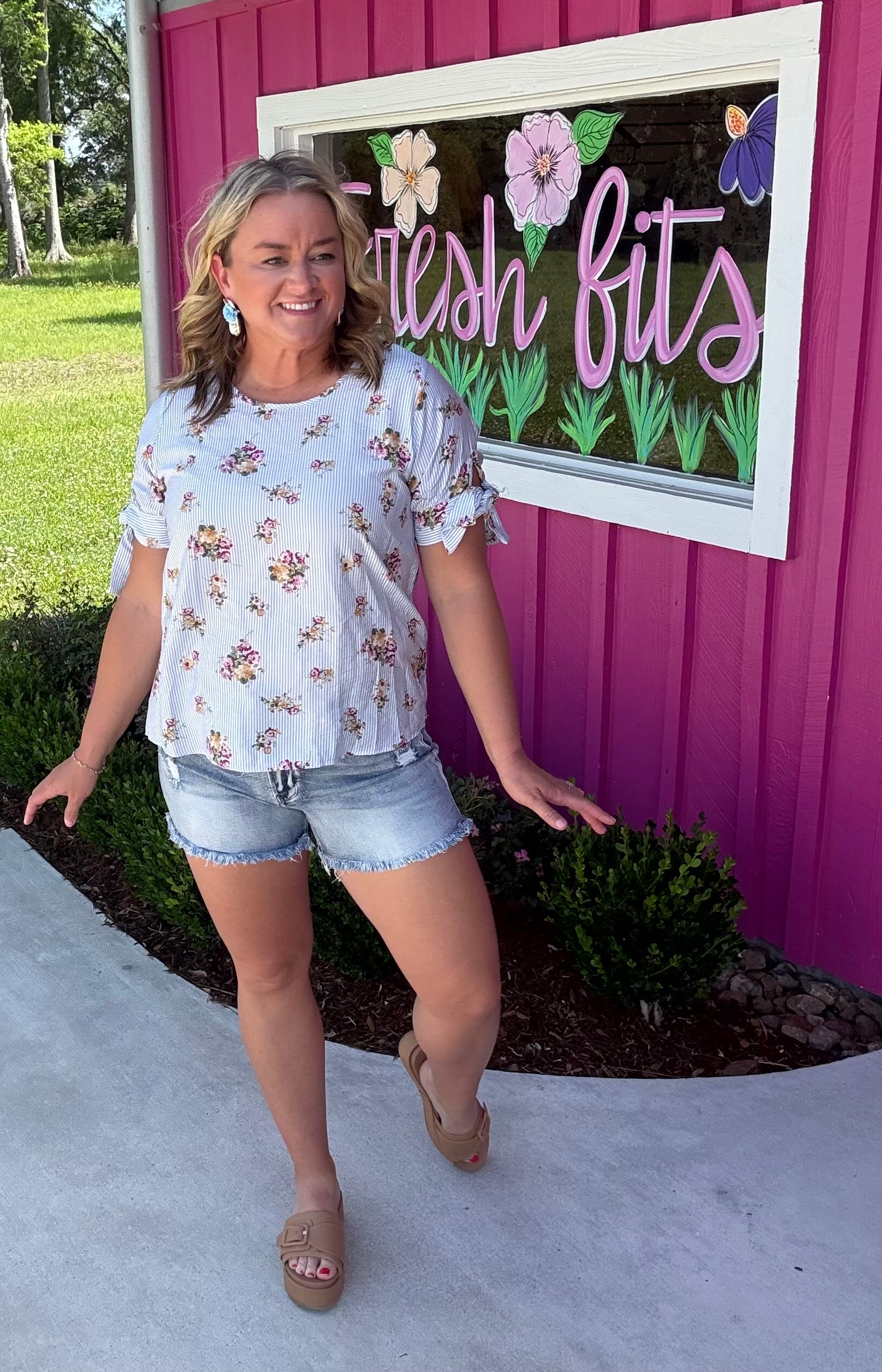 Sweet Serenity Floral Top