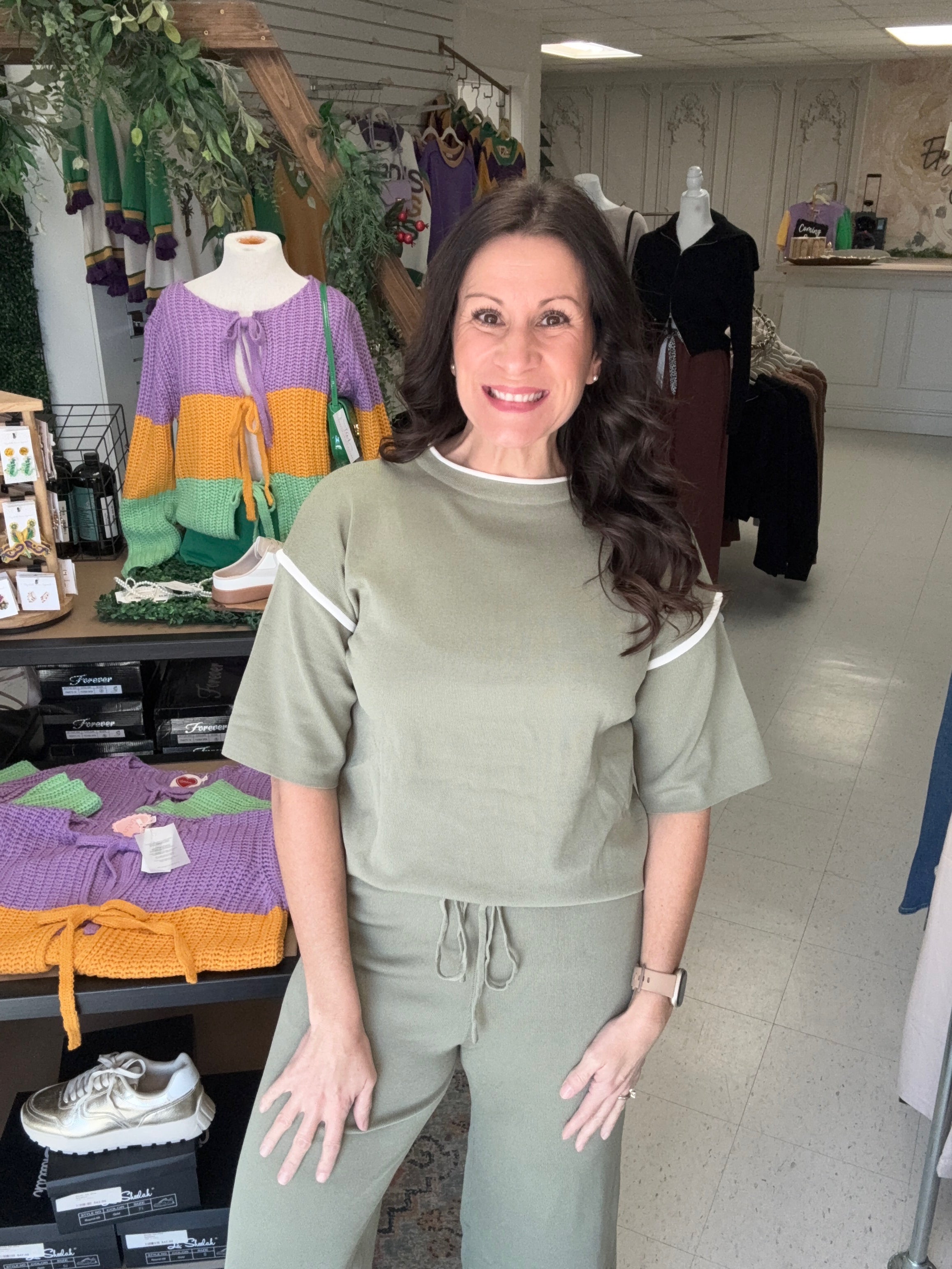 The Coastal Cool Knit Lounge Set