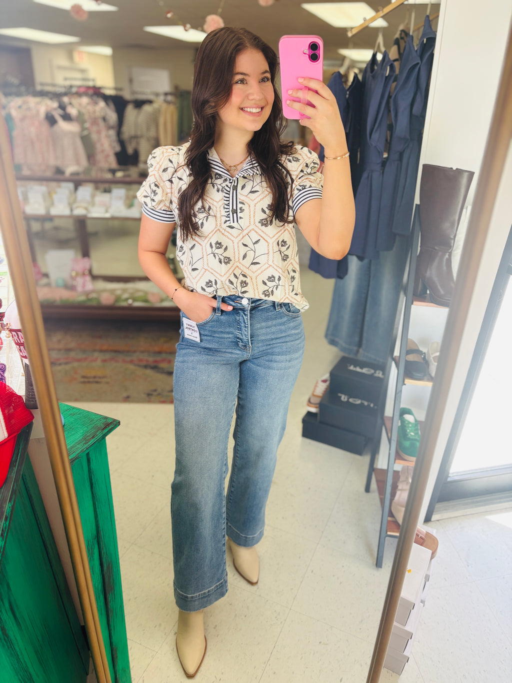 The Camille Floral Blouse