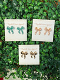 Sweet & Chic Bow Stud Earrings