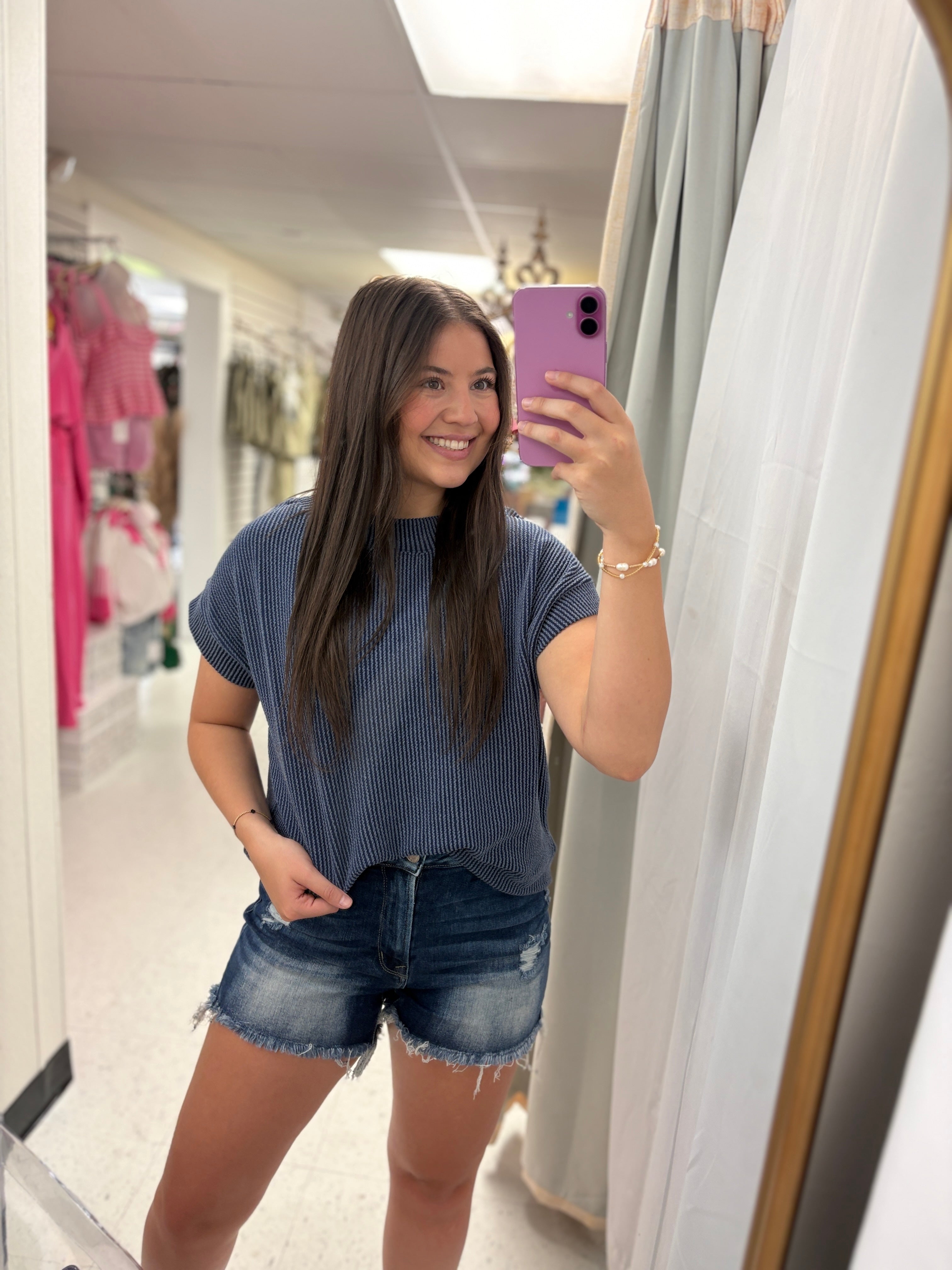 Weekend Wanderer Ribbed Top