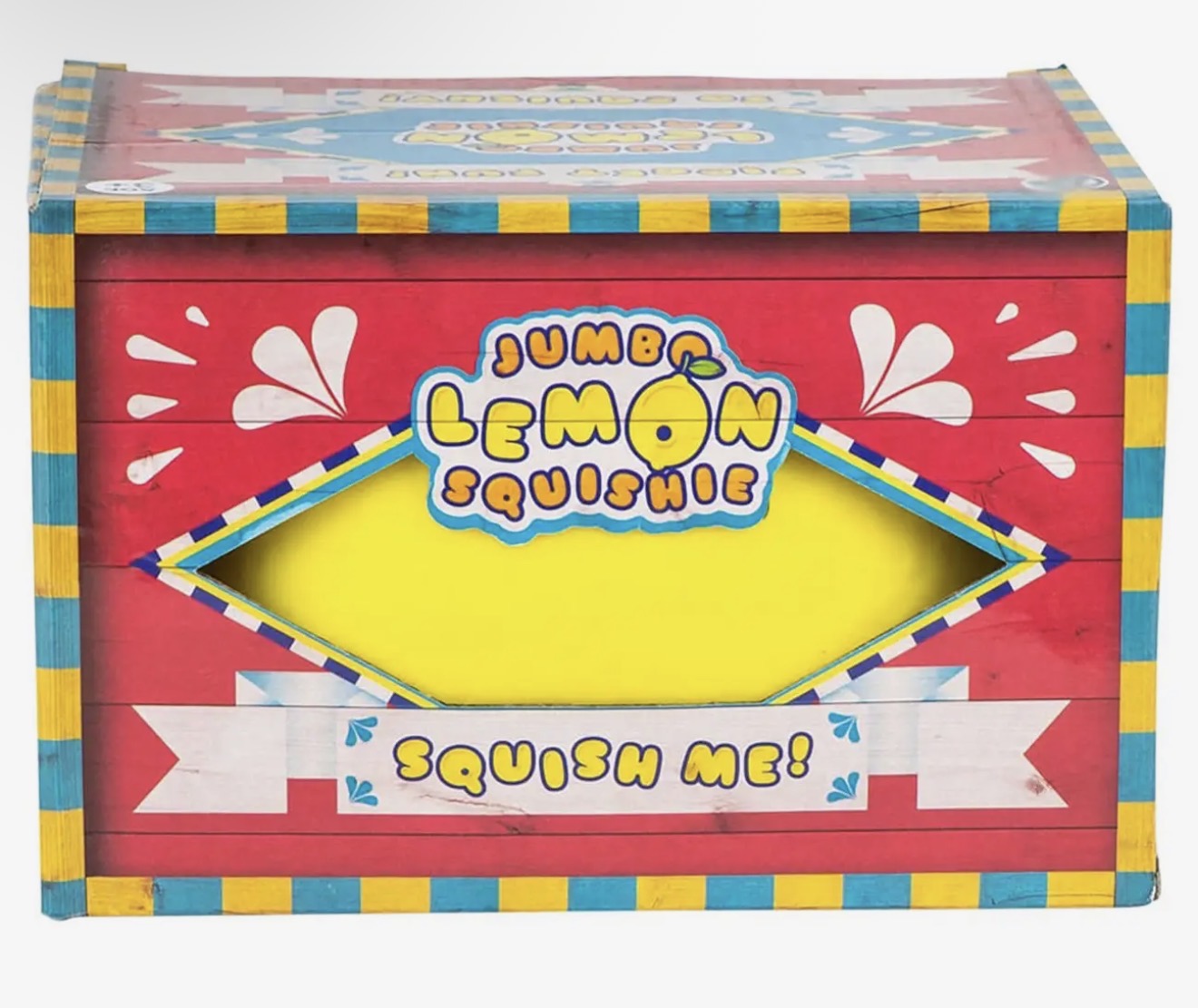 Jumbo Doh Filled Lemon Squishy Ball Fruit